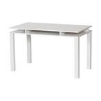 Manis-h Bureau Snow White Wit Met Opbergvakken, Ophalen, Zo goed als nieuw, Bureau