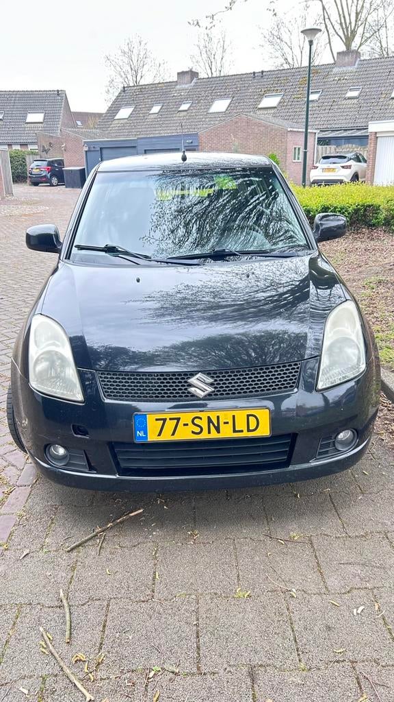 Suzuki Swift 1.5 5D 2006 Zwart, Auto's, Suzuki, Particulier, Swift, Benzine, D, Hatchback, Handgeschakeld, Origineel Nederlands