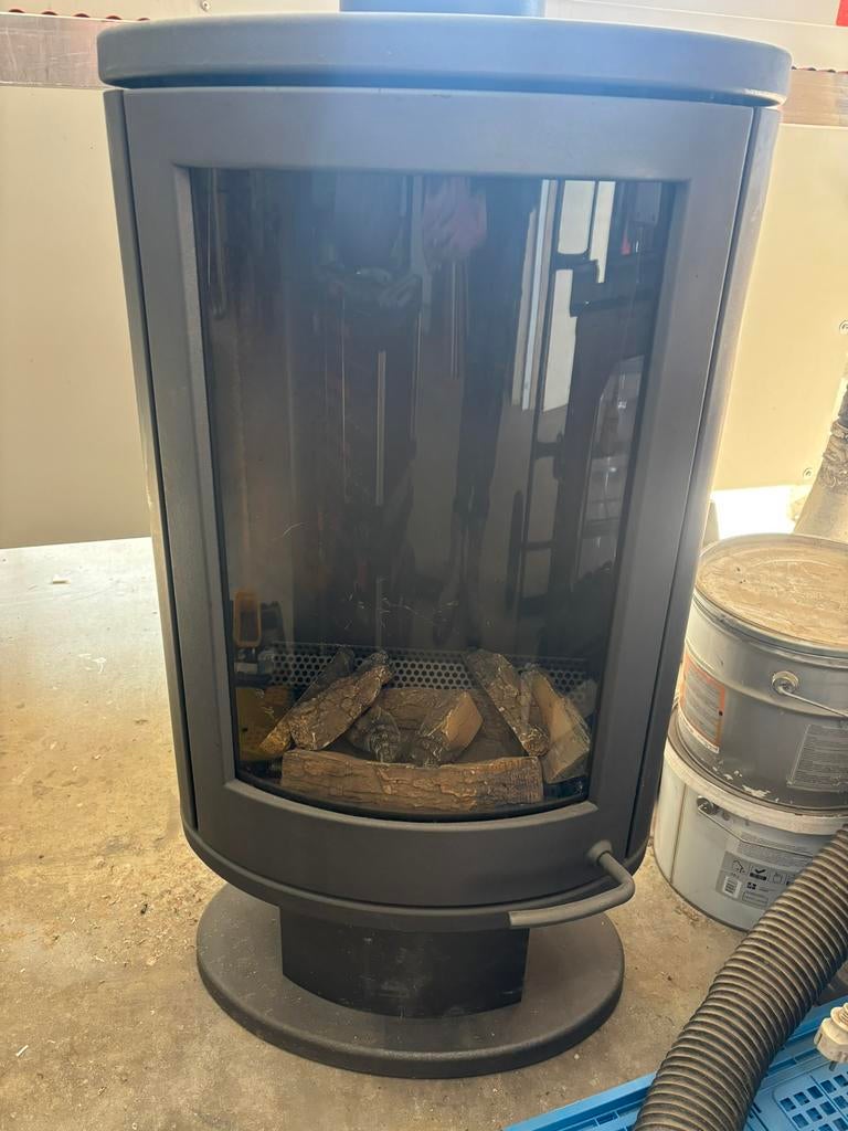 Design Gas haard met afstandsbediening., Ophalen, Zo goed als nieuw, Gas, Gaskachel