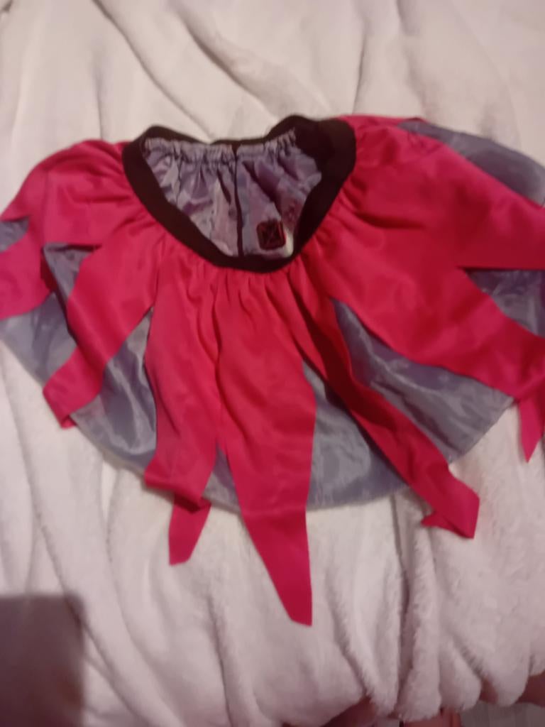 Leuke roze/grijze cape voor verkleden of carnaval, Kinderen en Baby's, Carnavalskleding en Verkleedspullen, Ophalen of Verzenden
