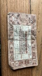 Zilverbon groot één gulden 1938, Postzegels en Munten, Bankbiljetten | Nederland, Ophalen of Verzenden, 1 gulden, Los biljet