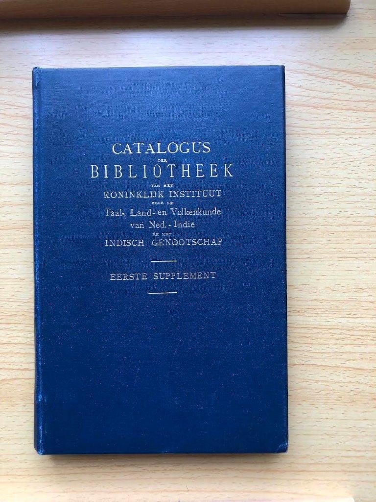 Bibliotheekcatalogus van het KITLV, dl II, Ophalen of Verzenden, Gelezen, W.C. Muller