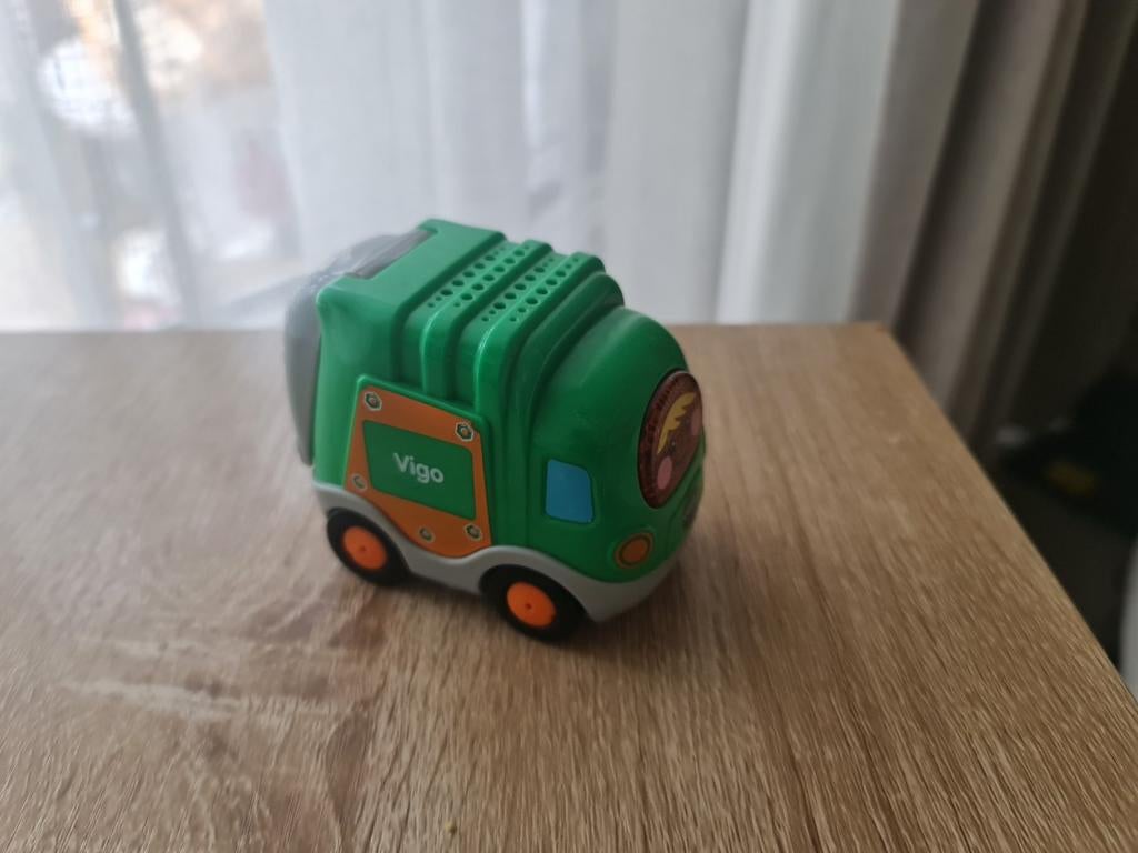 VTech Toet Toet Auto Vuilniswagen Vigo, Ophalen of Verzenden, Gebruikt, 6 maanden tot 2 jaar
