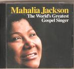 cd van Mahalia Jackson – The World's Greatest Gospel Singer, Ophalen of Verzenden, 1960 tot 1980, Zo goed als nieuw