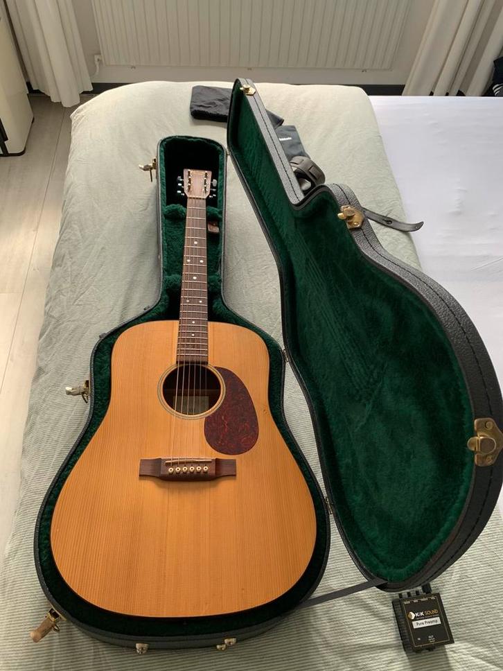 Martin USA dreadnought  Mahony 1998., Muziek en Instrumenten, Snaarinstrumenten | Gitaren | Akoestisch, Gebruikt, Western- of Steelstringgitaar