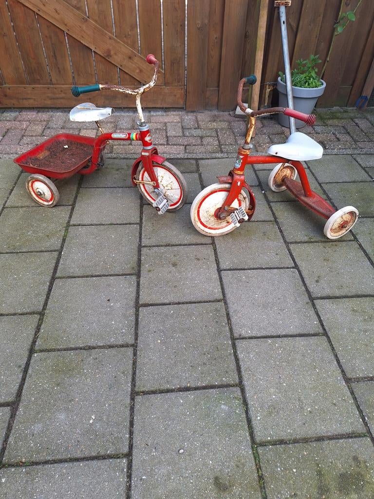 Driewieler oldtimers, Ophalen