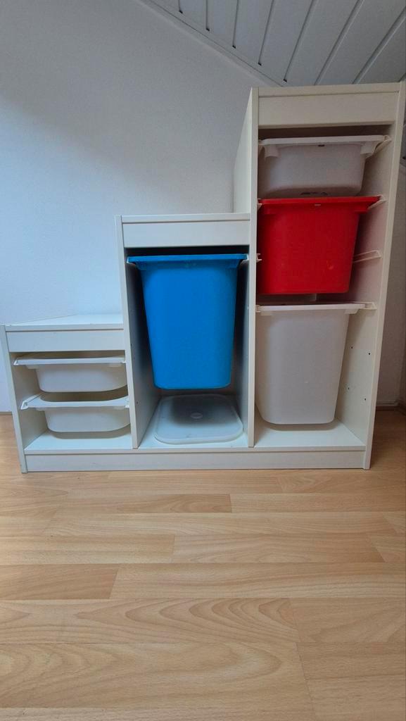 Ikea Trofast kast wit met opbergbakken, Huis en Inrichting, Kasten | Overige, Gebruikt, Ophalen of Verzenden