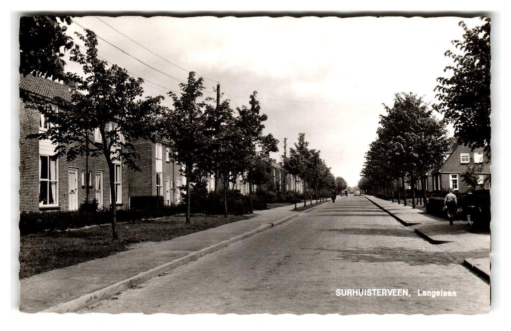 Surhuisterveen, Langelaan, Verzamelen, Ansichtkaarten | Nederland, Verzenden, 1960 tot 1980, Ongelopen, Friesland