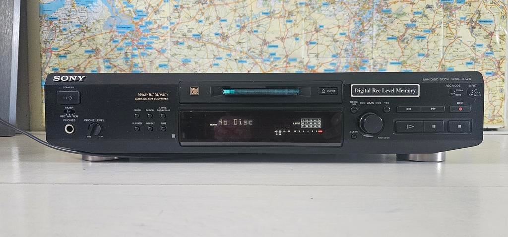 Sony minidisc, Audio, Tv en Foto, Ophalen