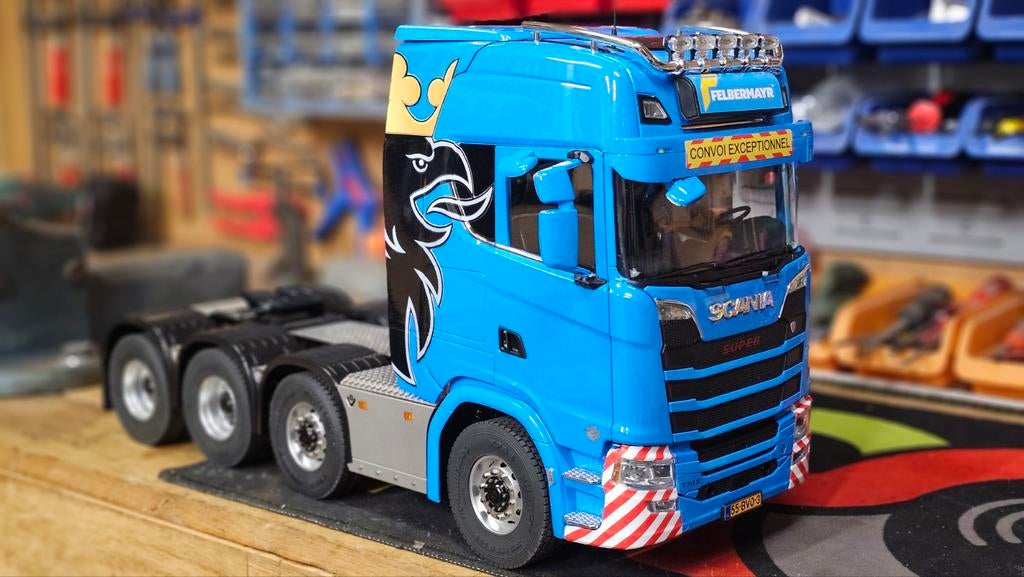 Scania 8x8 Heavy Hauling Full metal, 33 - 40 uur, Overige niveaus, Overige vormen