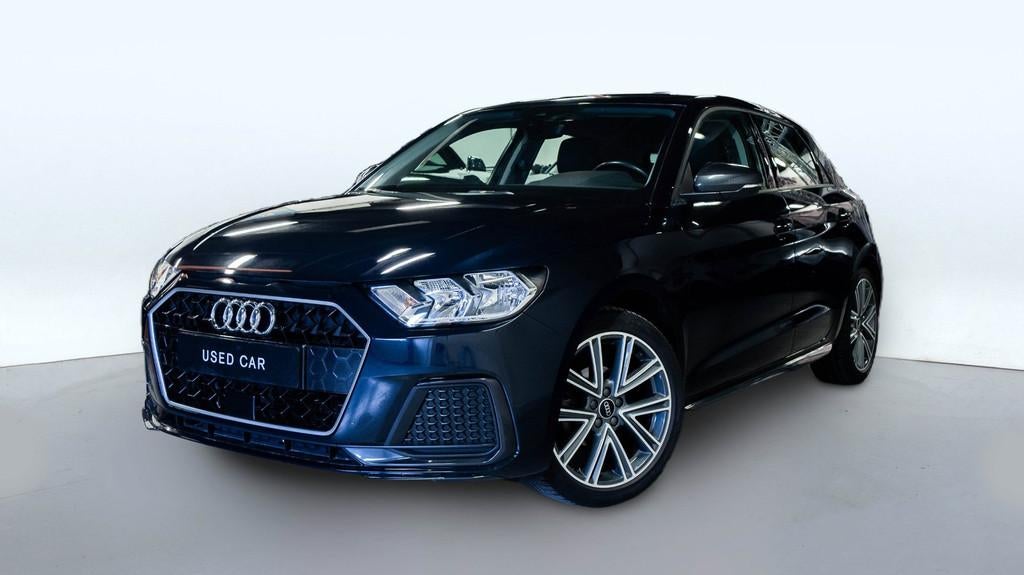 Audi A1 Sportback 25 TFSI epic|NAP|Virtual Cockpit|Cruise|Sp, Stof, 95 pk, Blauw, 49 €/maand