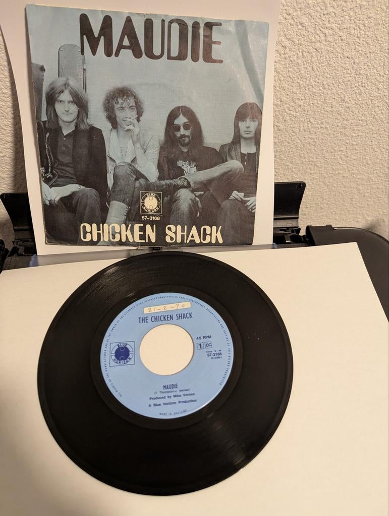 Chicken Shack  - Maudie ( vinyl single), Cd's en Dvd's, Ophalen of Verzenden, Gebruikt, Pop, Single