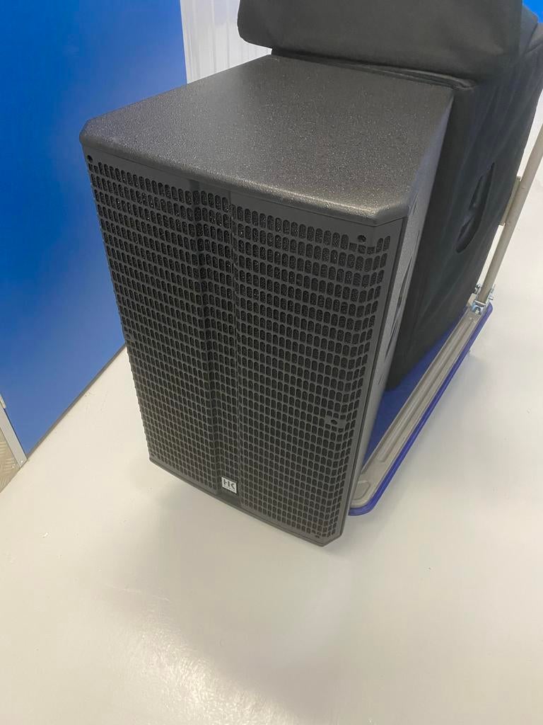 HK AUDIO LINEAR 5 115 F set 2 stuks nieuw staat incl hoezen, Overige merken, Overige typen, Ophalen of Verzenden, Zo goed als nieuw