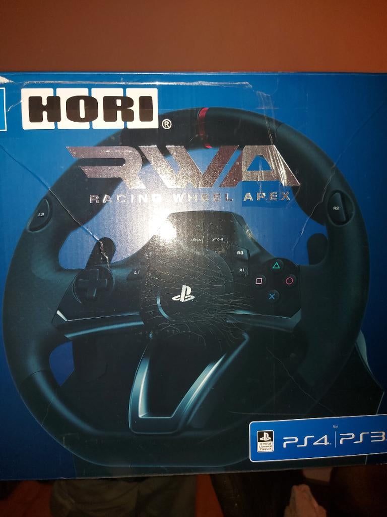 Playstation pc stuur met gaspedaal, Ophalen of Verzenden, Zo goed als nieuw, Stuur of Pedalen, PlayStation 1