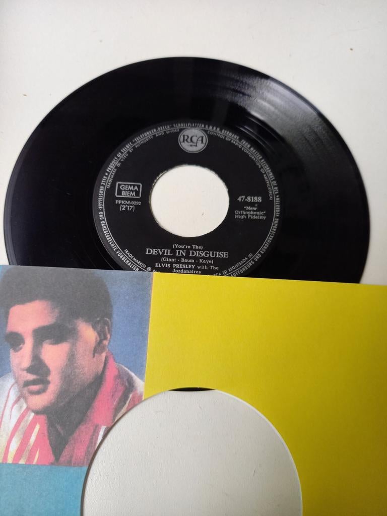 Elvis Presley  - Devil in disguise, Ophalen of Verzenden, Zo goed als nieuw, Pop