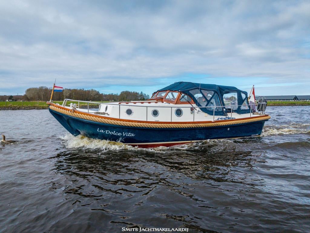 Pieterse 8.50 OK (bj 2001), Watersport en Boten, Gebruikt, Overige brandstoffen, 9 tot 12 meter, 50 pk of meer