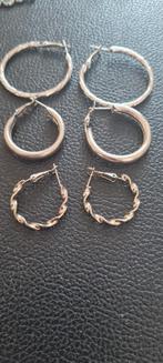 Creolen, Ophalen of Verzenden, Zilver, Overige materialen