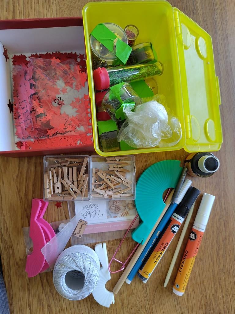 Hobby spullen, Hobby en Vrije tijd, Knutselen, Ophalen, Gebruikt