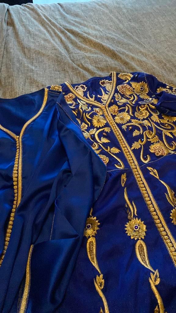 Prachtige handgemaakte takchita, op maat gemaakt, Overige typen, Blauw, Ophalen of Verzenden, Zo goed als nieuw