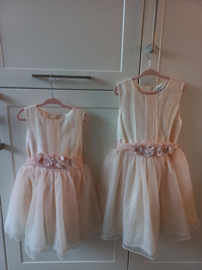 Jurken bruidsmeisjes maat 110 en maat 128, C&A, Meisje, Ophalen of Verzenden, Zo goed als nieuw