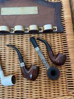 Vintage Pijpenrek met 6 Pijpen, Ophalen of Verzenden, Gebruikt, (Water)pijp
