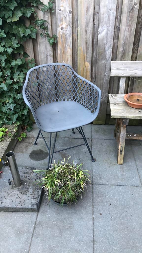 Intratuin kuipstoel Ava, Tuin en Terras, Ophalen of Verzenden, Gebruikt, Kunststof