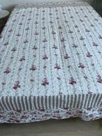 Doorgestikte sprei 220x250 - Wasbaar, Huis en Inrichting, Gebruikt, Wit, Overige typen, Tweepersoons