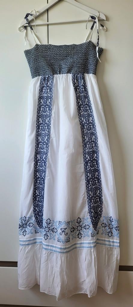 Alice Temperley maxi jurk in maat 40, Kleding | Dames, Maat 38/40 (M), Wit, Ophalen of Verzenden, Zo goed als nieuw