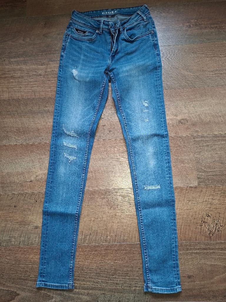 6 spijkerbroeken 28-34 ( 4x Cars en 2x Chief), Kleding | Heren, Spijkerbroeken en Jeans, Cars Jeans, Blauw, Overige jeansmaten