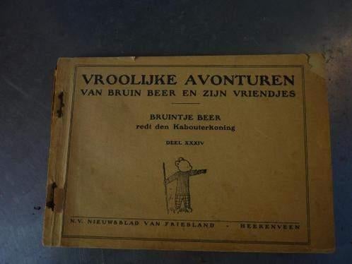 Bruintje Beer redt den Kabouterkooning Mary Tourtel (1940), Eén stripboek, Ophalen of Verzenden, Gelezen