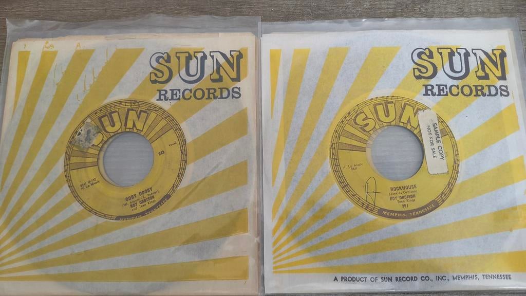 Roy Orbison SUN eerste 2 singles, Ophalen of Verzenden