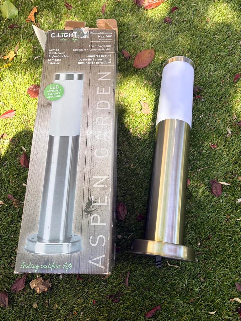 Staande tuinlamp, Ophalen, Minder dan 50 watt, Staande lamp, Netvoeding