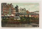 Grotemarkt in Rotterdam, Verzamelen, Ansichtkaarten | Nederland, Ophalen of Verzenden, Voor 1920, Gelopen, Zuid-Holland