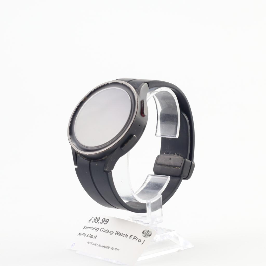Samsung Galaxy Watch 5 Pro | Nette staat, Samsung, Zo goed als nieuw, Support@Samsung.com, 129, Samsung-ro, Yeongtong-gu
Suwon-si, Gyeonggi-do 16677
South Korea