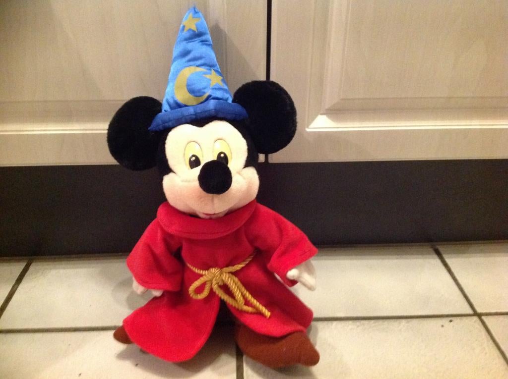 Zeer grote Mickey Mouse Als nieuw, Ophalen of Verzenden, Mickey Mouse, Zo goed als nieuw, Beeldje of Figuurtje