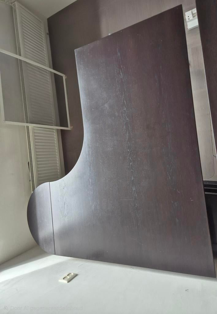 2x IKEA GALANT hoekbureau rechts zwart, Huis en Inrichting, Bureaus, Ophalen, Zwart, 160 cm, Gebruikt