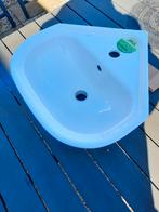 Hoekwastafel jika kleur pergamon., Ophalen, 200 cm of meer, 75 cm of meer, Nieuw