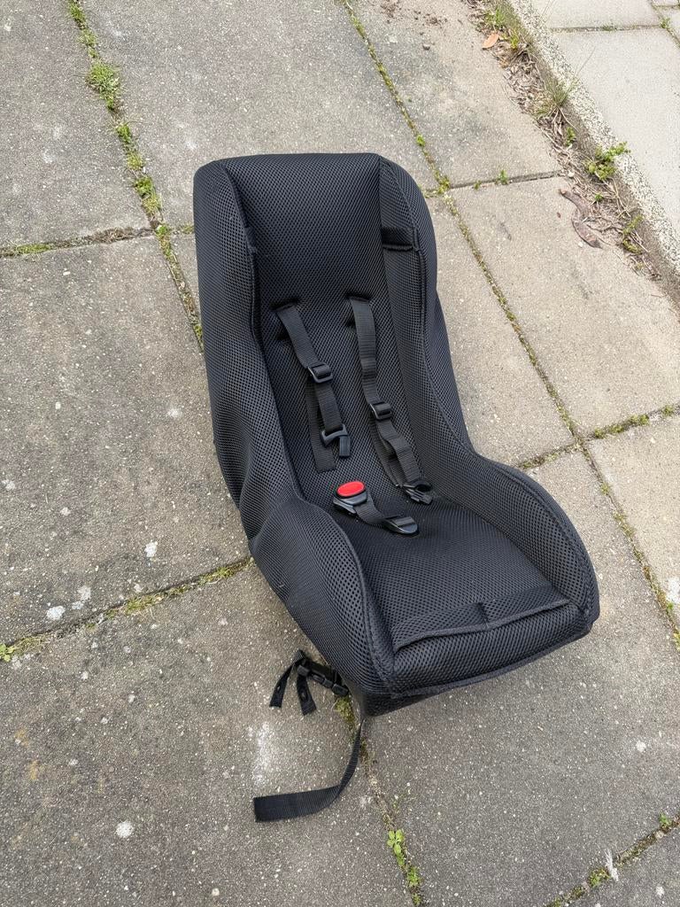 Peuterstoel bakfiets Malia, Fietsen en Brommers, Fietsaccessoires | Fietsstoeltjes, Ophalen, Gebruikt, 9 t/m 18 kg