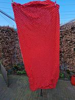 HOESLAKEN 🍄 EENPERSOONS PIP ROOD MET WITTE STIPPEN, Huis en Inrichting, Slaapkamer | Beddengoed, Ophalen of Verzenden, Eenpersoons