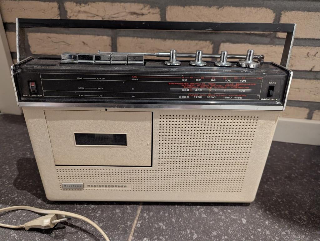 Vintage Aristona Radio, Audio, Tv en Foto, Radio's, Gebruikt, Radio, Ophalen
