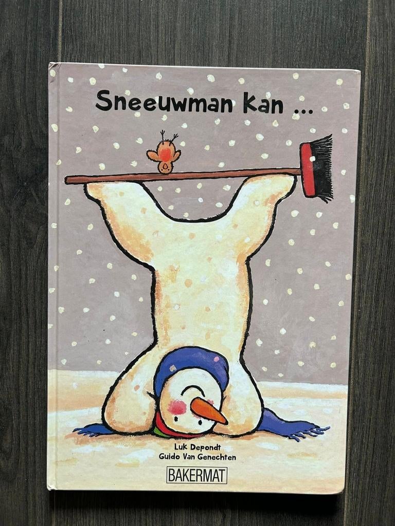 Sneeuwman Kan - Luk Depondt, Boeken, Ophalen of Verzenden, Zo goed als nieuw, Fictie algemeen, Voorleesboek