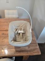 Stokke Tripp Trapp Newborn Set - Beige, Kinderen en Baby's, Kinderstoelen, Ophalen, Zo goed als nieuw, Meegroeistoel, Gordel(s)