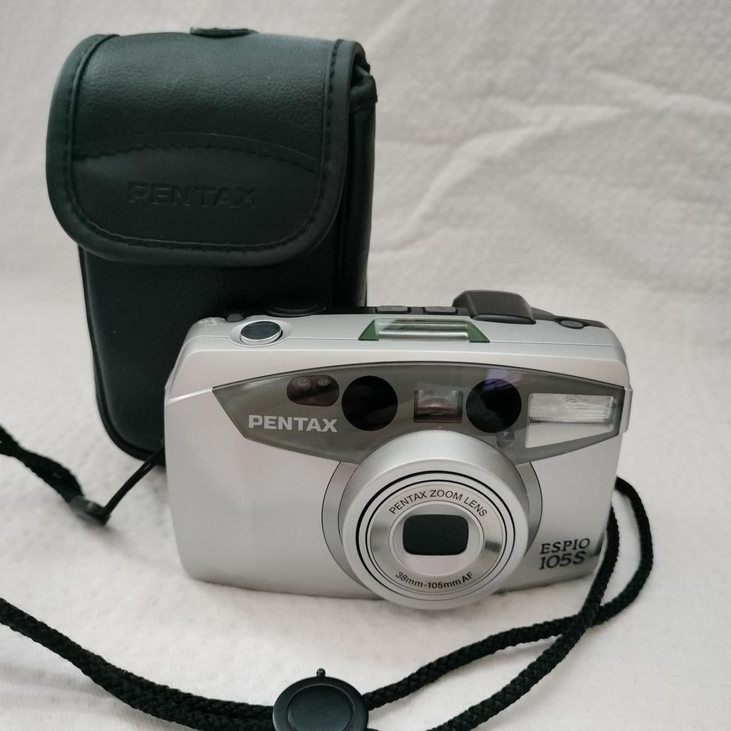 Pentax Espio 105S analoge camera 38mm-105mm AF, Audio, Tv en Foto, Fotocamera's Analoog, Ophalen of Verzenden, Zo goed als nieuw