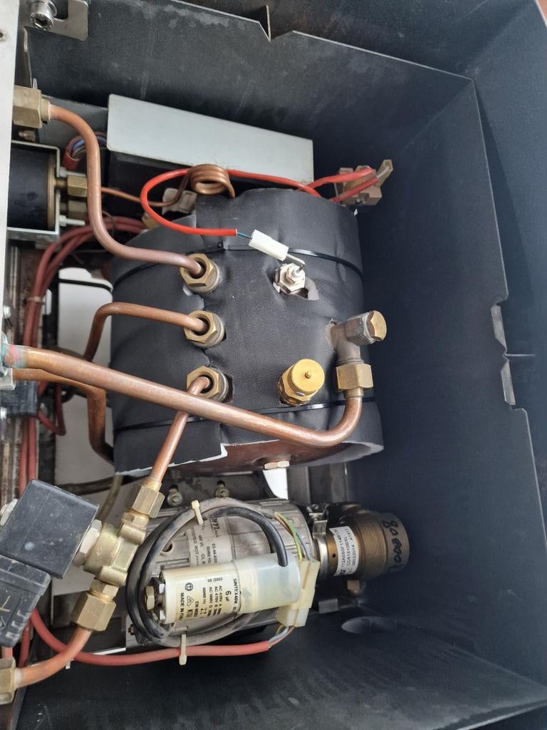 Fiorenzato Ducale 1groeps HX E61 rotatiepomp, Witgoed en Apparatuur, Espresso apparaat, 10 kopjes of meer, Refurbished, Gemalen koffie