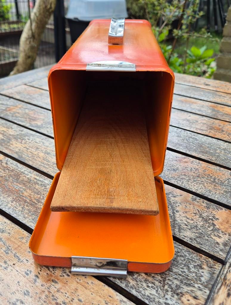 Ontbijtkoek trommel retro, Ophalen of Verzenden