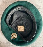 Britse commando baret - jaren ‘60, Ophalen of Verzenden, Landmacht, Engeland, Helm of Baret