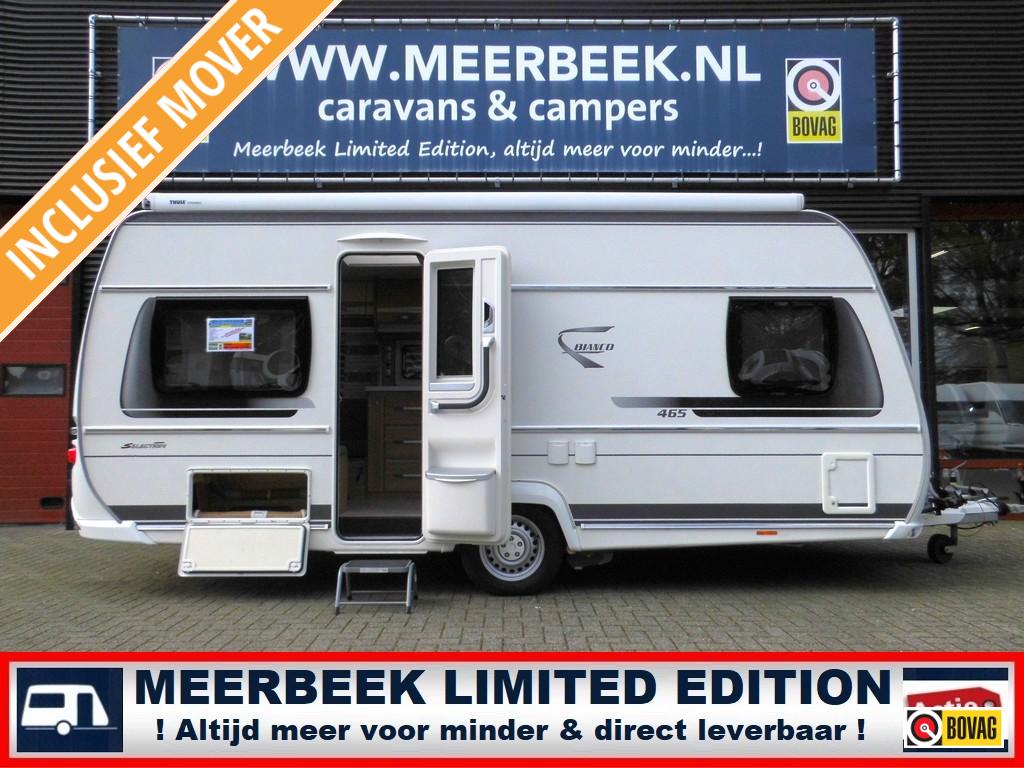 Fendt Bianco Selection 465 SFB +MOVER +LUIFEL +FIETSREK, Caravans en Kamperen, Rondzit, Overige typen, Fendt, Schokbreker