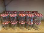 23 Bonnemaman jampotten - glazen potten met deksel - jam pot, Ophalen, Gebruikt
