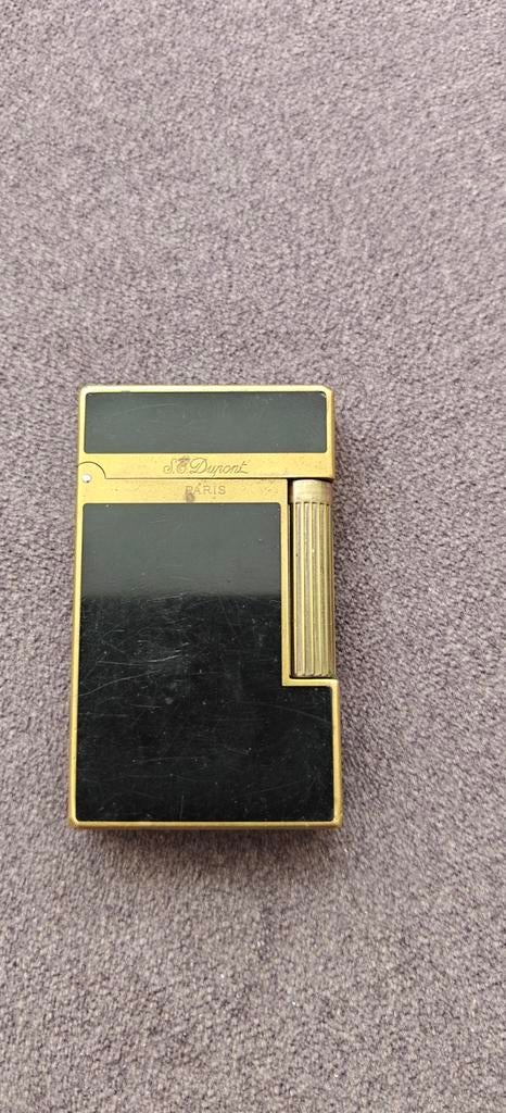 Vintage S.T. Dupont Paris aansteker, Ophalen of Verzenden, Gebruikt, Aansteker