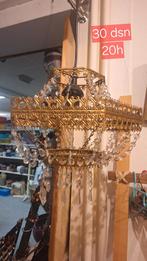 Prachtige hanglamp met kristallen, Ophalen of Verzenden